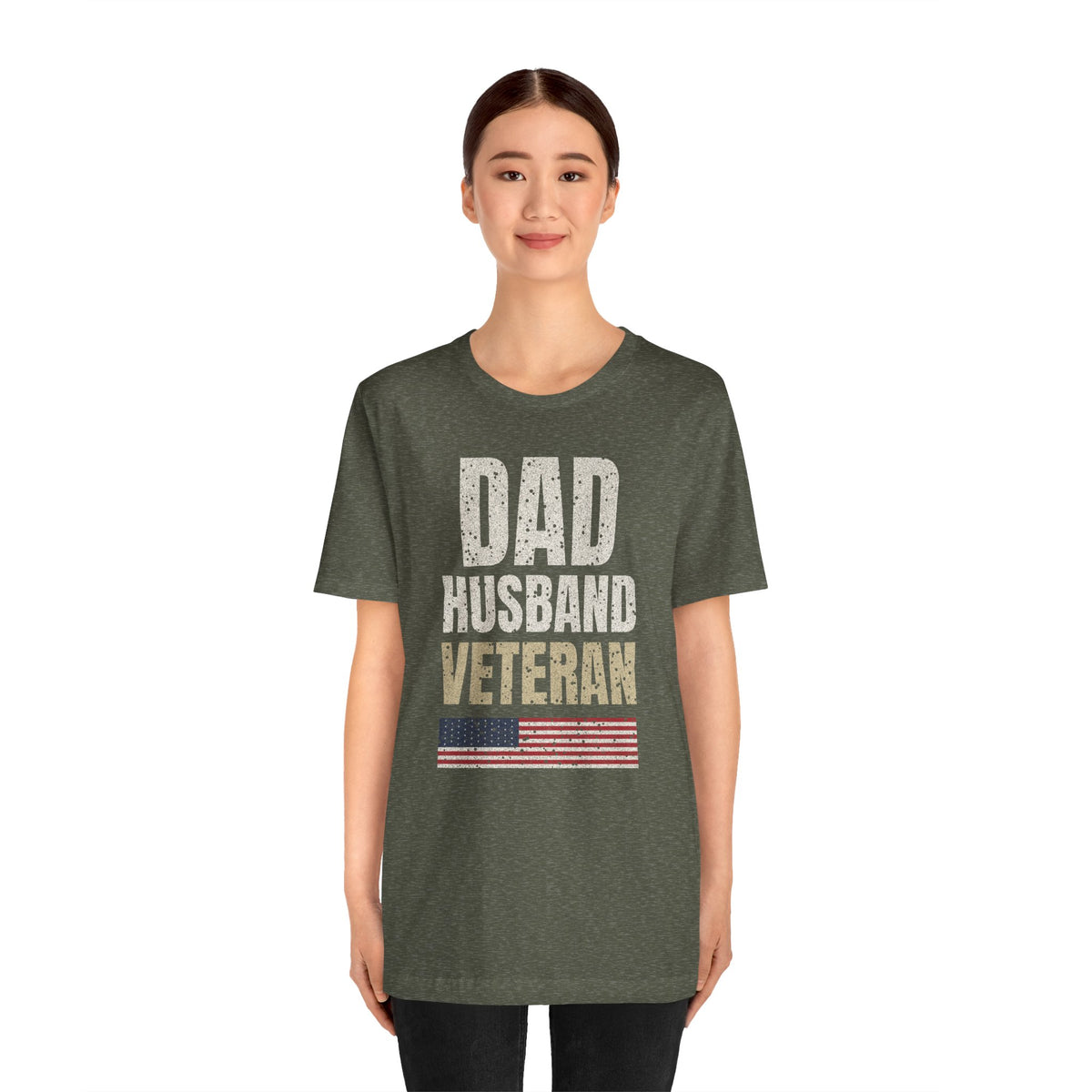 Dad. Husband. Veteran. Tee