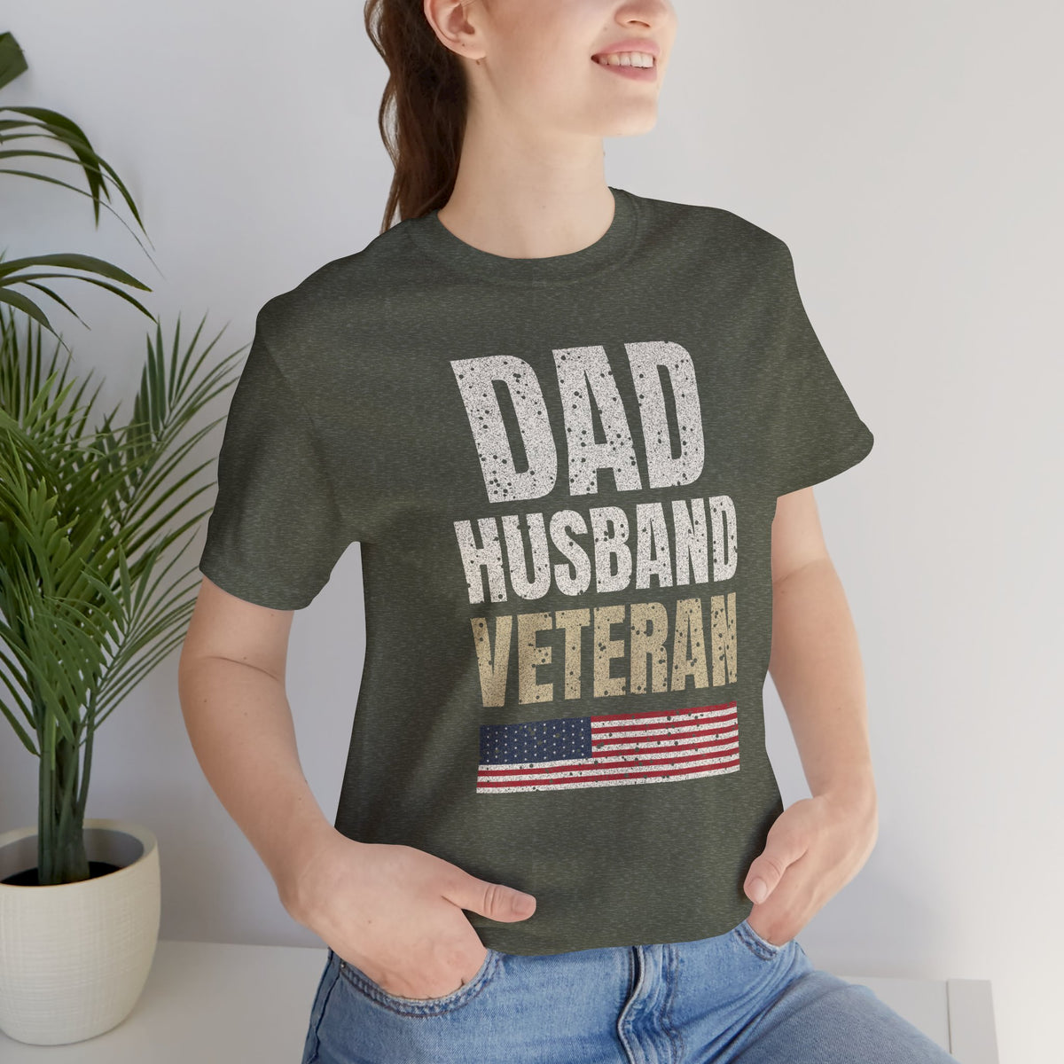 Dad. Husband. Veteran. Tee