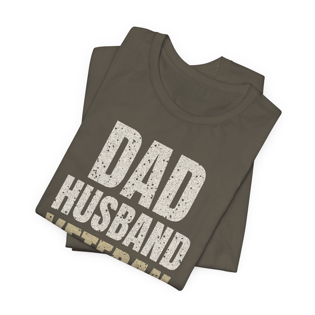 Dad. Husband. Veteran. Tee