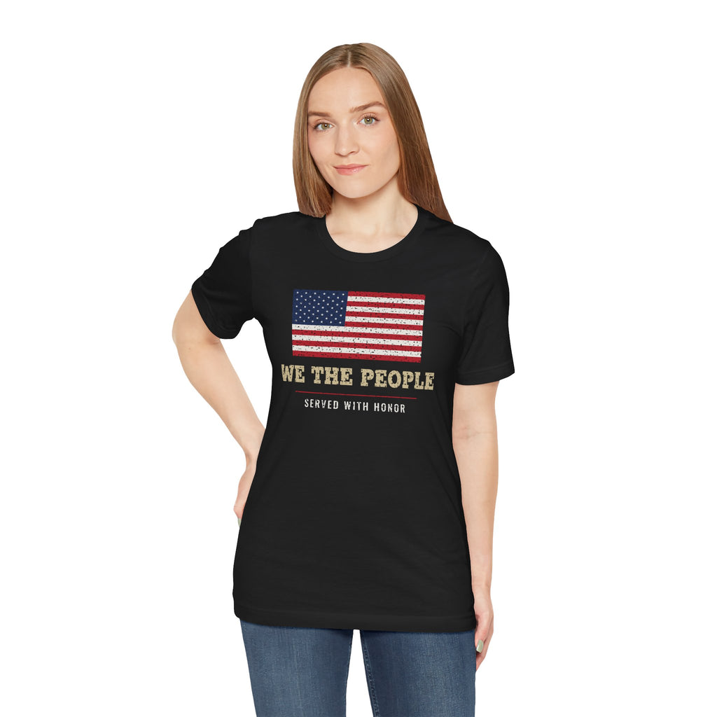We The People Flag Tee