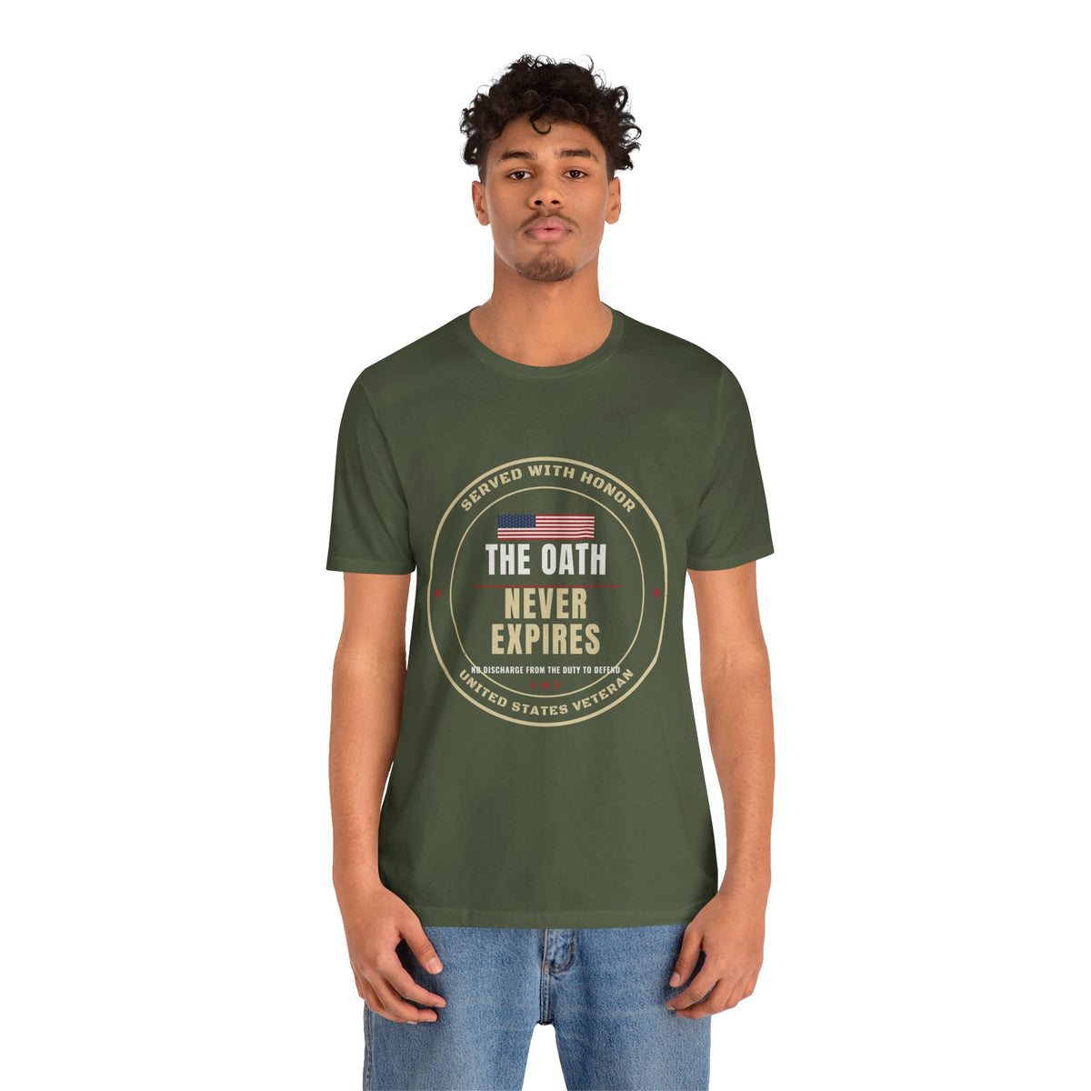 The Oath Never Expires Veteran Tee