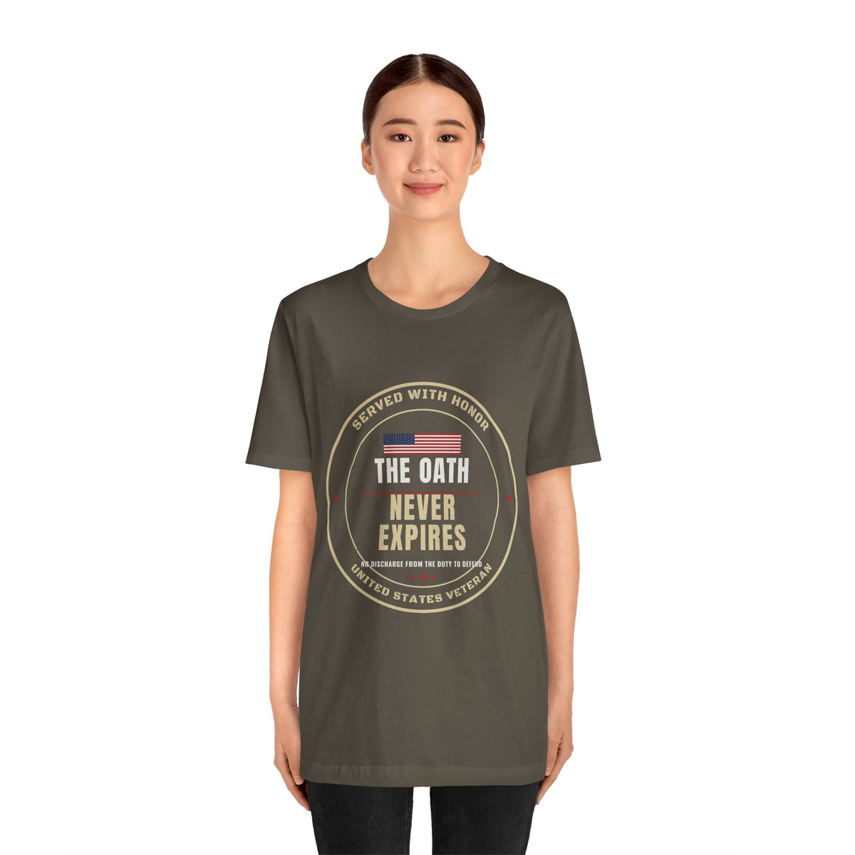The Oath Never Expires Veteran Tee