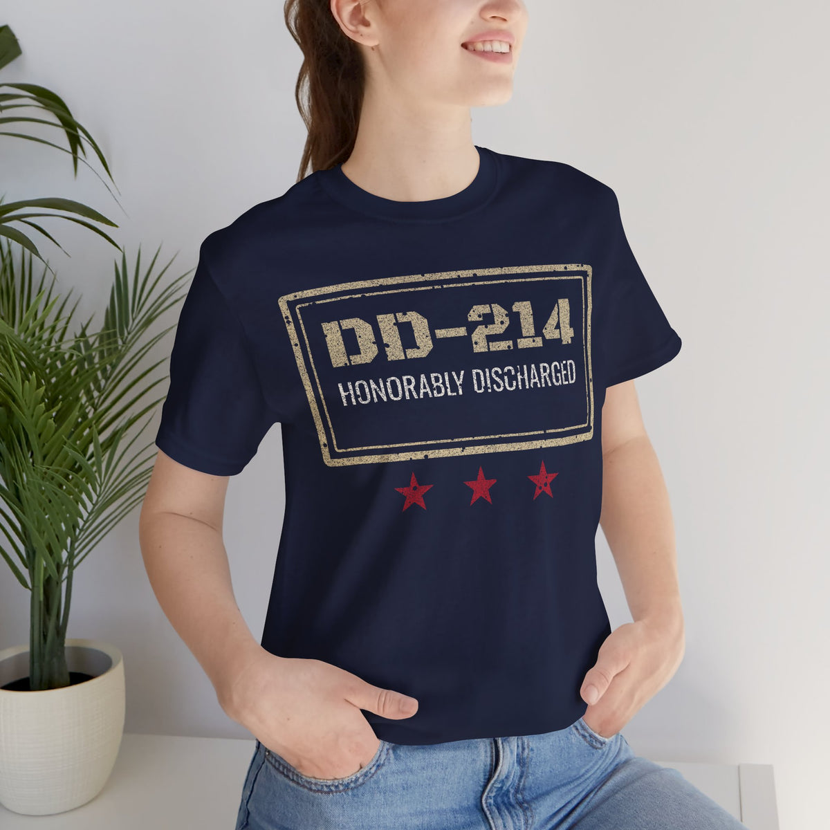 DD-214 Honorably Discharged Tee