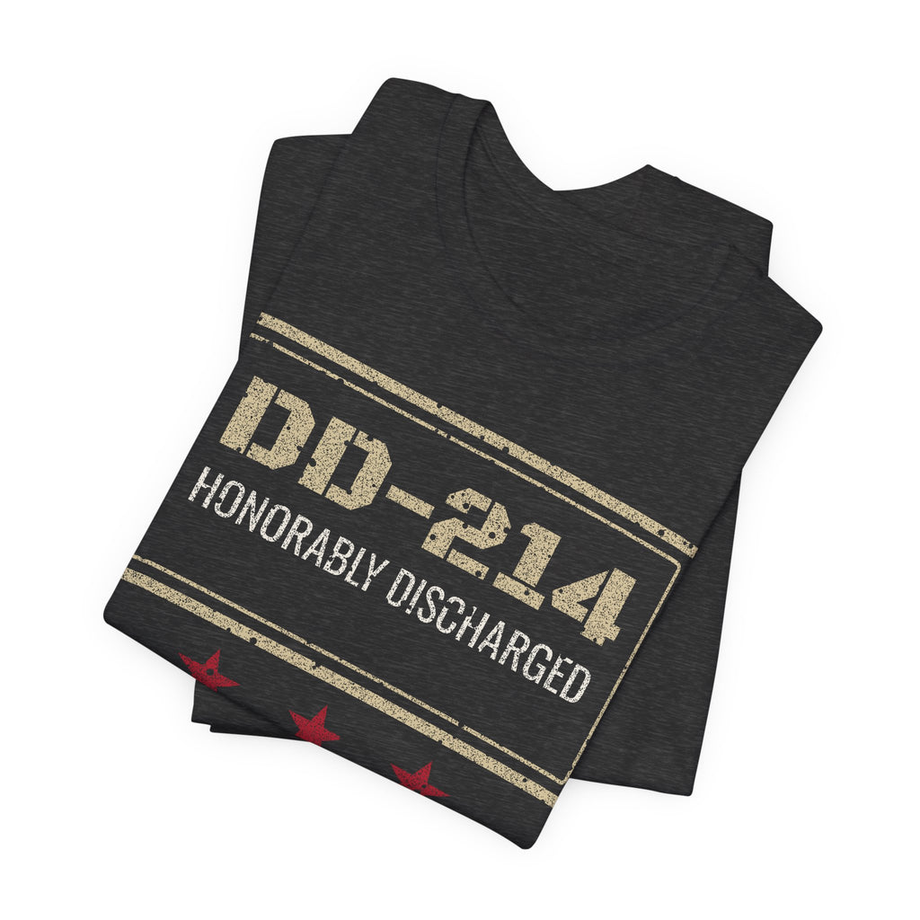 DD-214 Honorably Discharged Tee