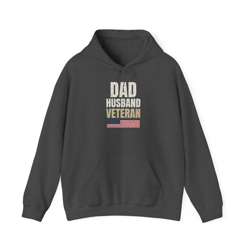 Dad. Husband. Veteran. Hoodie