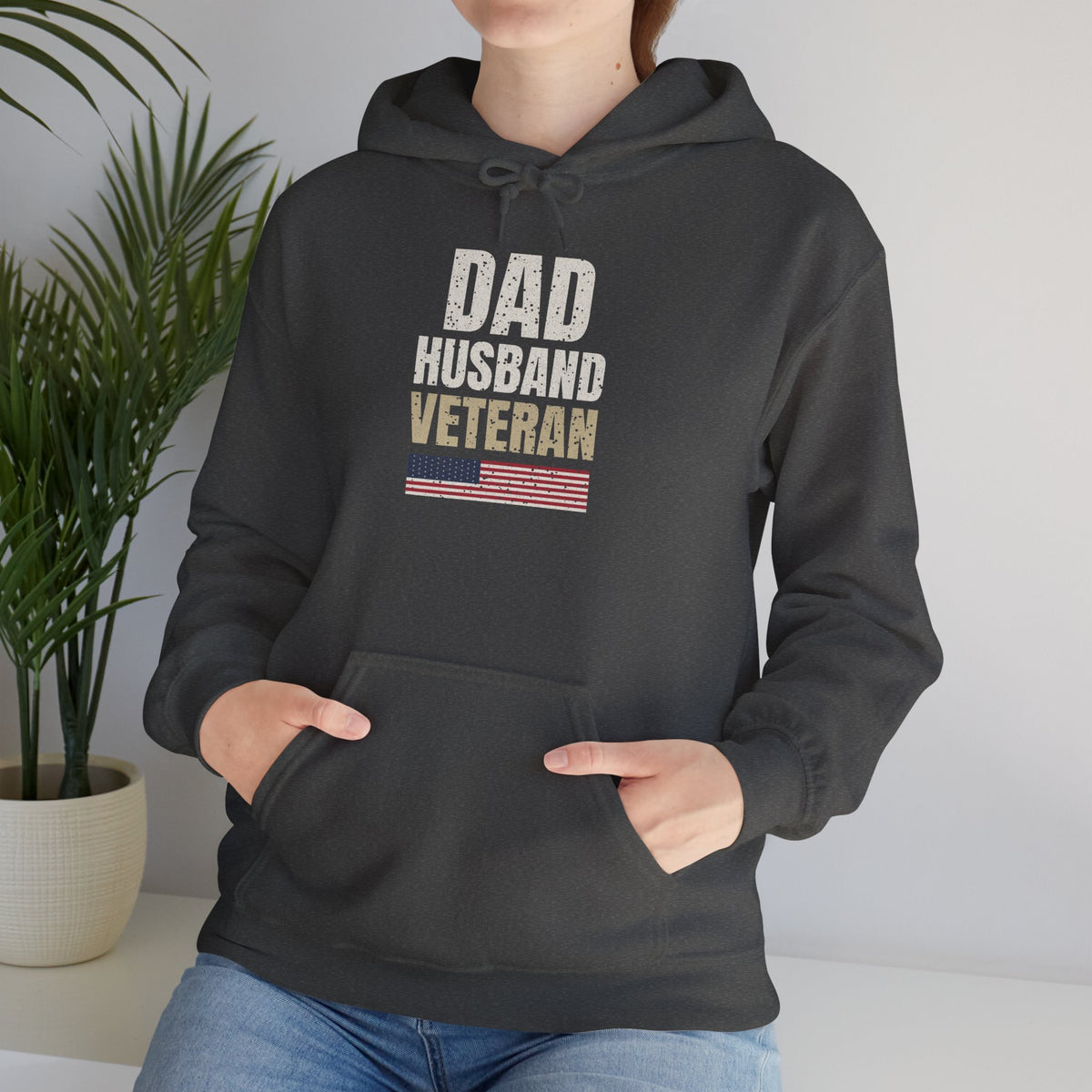 Dad. Husband. Veteran. Hoodie
