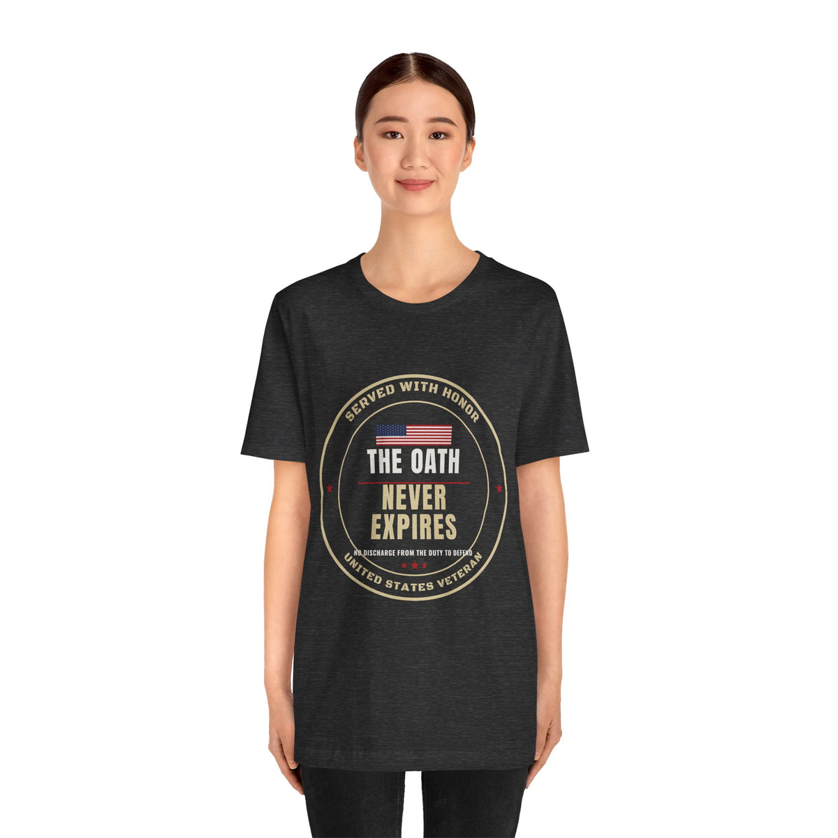 The Oath Never Expires Veteran Tee