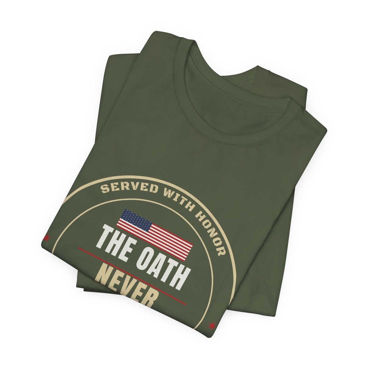 The Oath Never Expires Veteran Tee