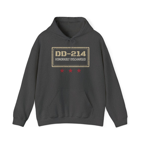 DD-214 Honorably Discharged Hoodie