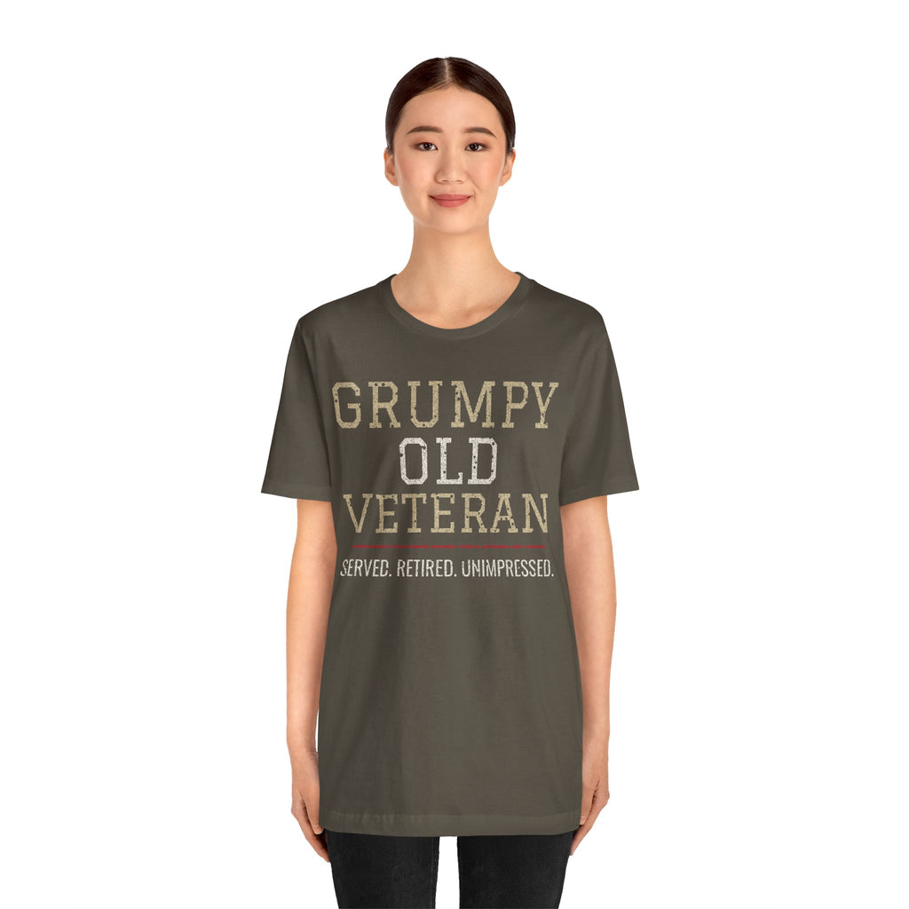 Grumpy Old Veteran Tee