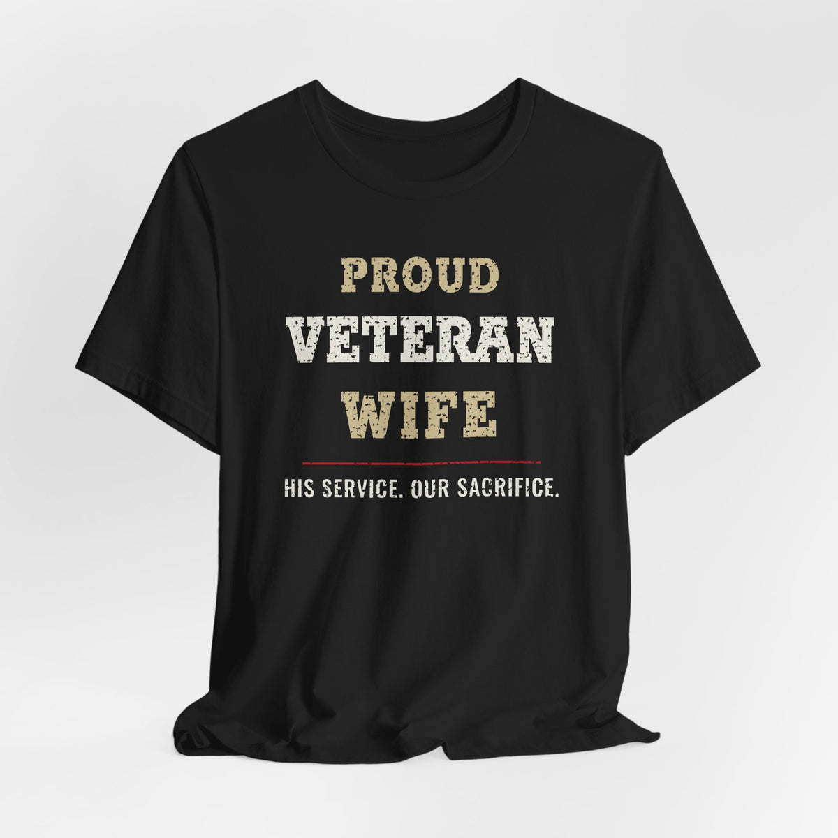 Proud Veteran Wife Tee