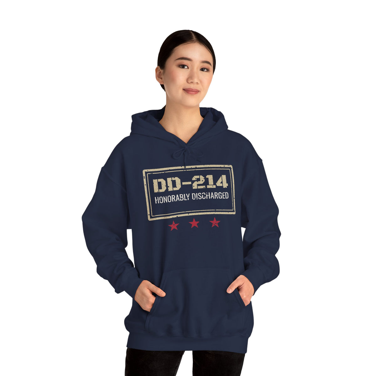 DD-214 Honorably Discharged Hoodie