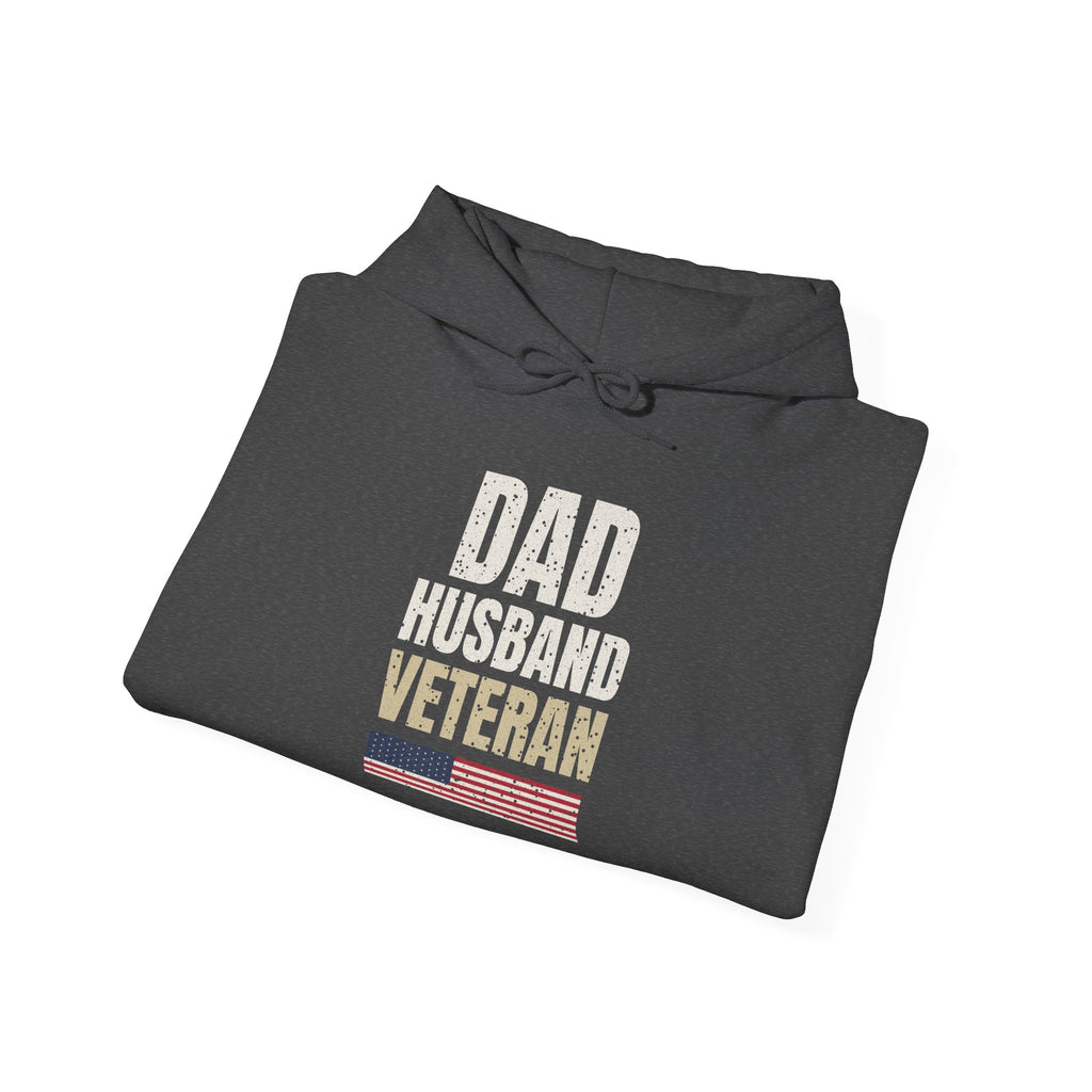 Dad. Husband. Veteran. Hoodie