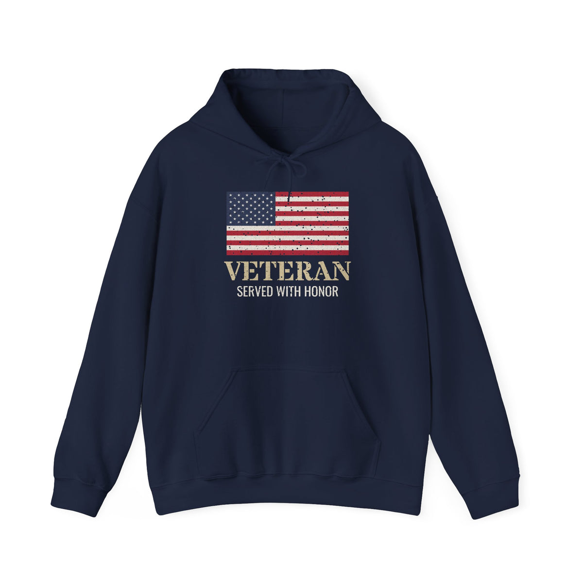 Veteran – Served With Honor Flag Hoodie